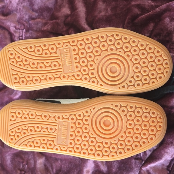 PUMA Palermo Sneakers, Color Puma Black-Feather Gray-Gum, Retail $85.00 USD - Picture 8 of 16